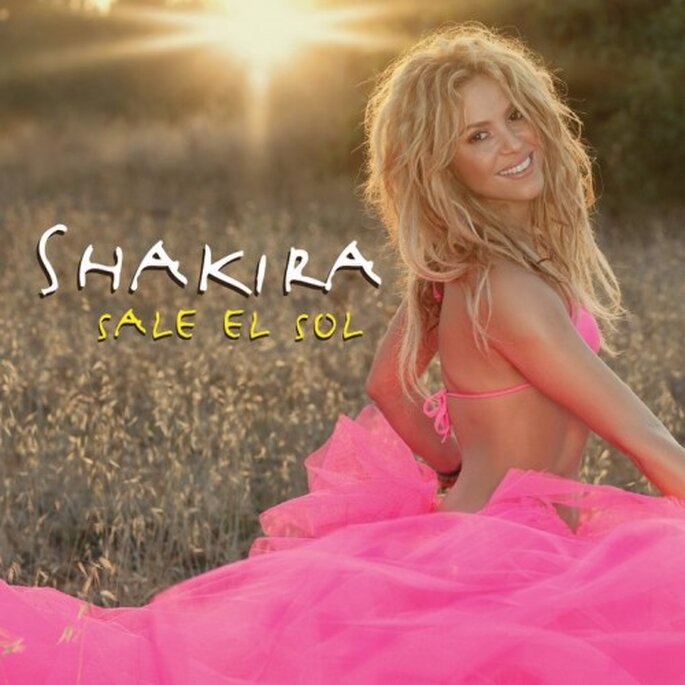 Shakira promocionando "Sale el Sol" - Foto Shakira Facebook