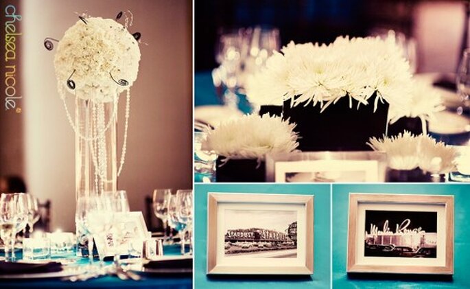 Centros de mesa para tu boda - Foto Chelsea Nicole 