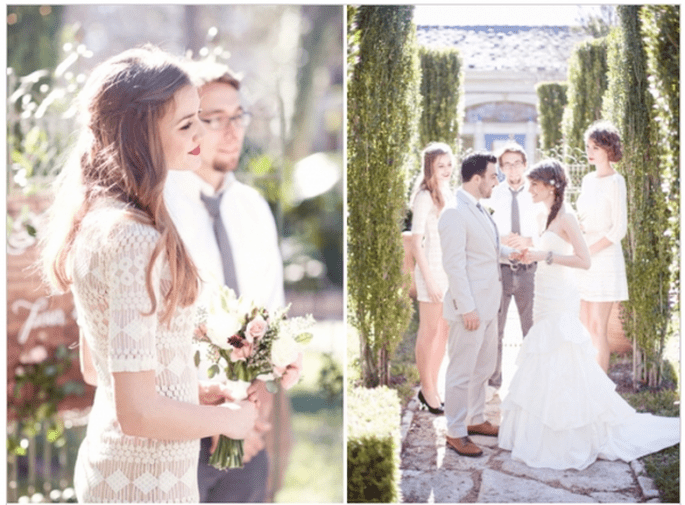 Una boda ultra romántica en un precioso jardín europeo - Foto Half Orange Photography