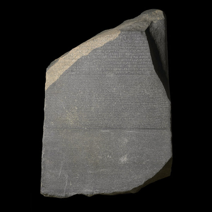 The Rosetta Stone – Foto: Museo Británico de Londres