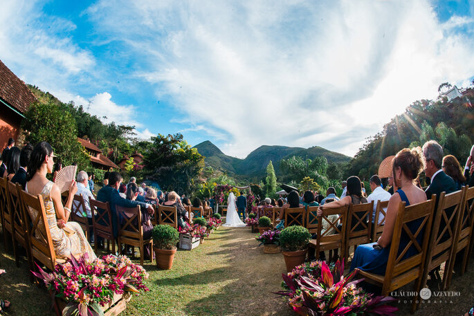 Casamento ao ar livre em Itaipava 