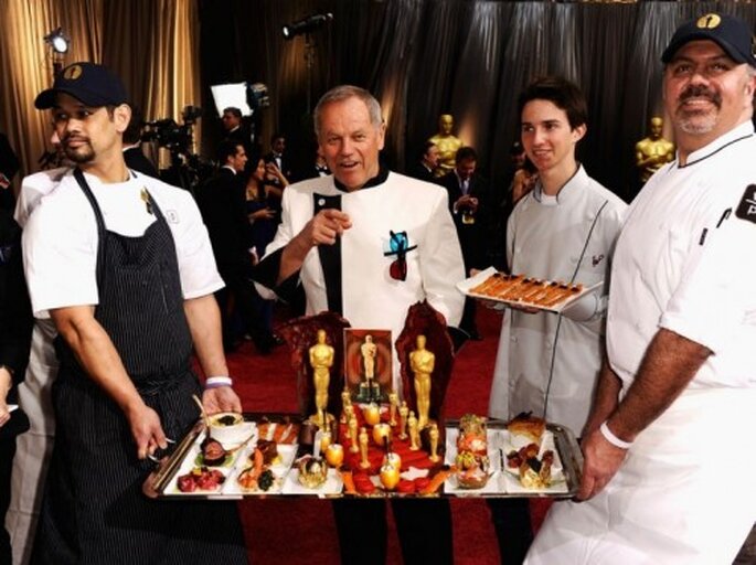 Chef a cargo del buffet en los Oscars 2013 - Foto Getty Images