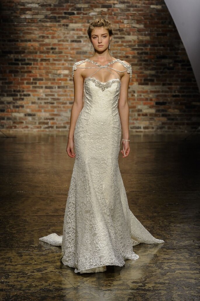 Sofisticada y romántica: vestidos de novia de Hailey Paige colección otoño  2014