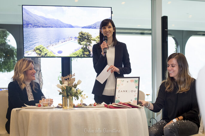 Anna, Chiare e Federica, mie compagne di avventura di questo riuscitissimo evento