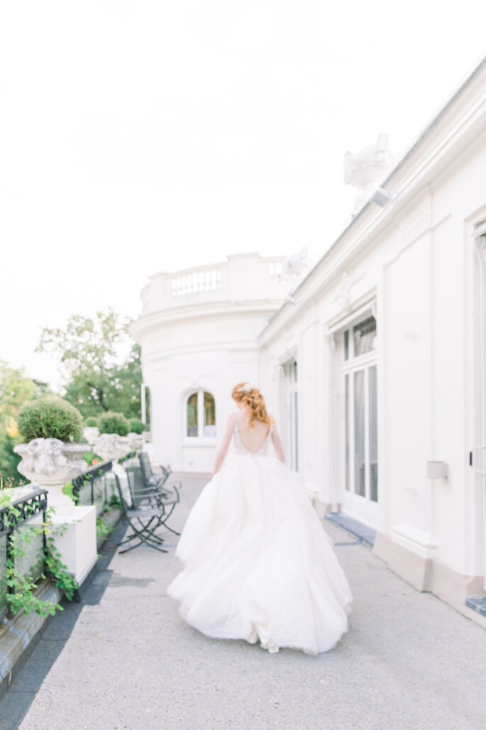 Séance photo de la mariée à Paris