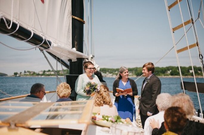 Hochzeit auf See – Foto: Alexandra Roberts