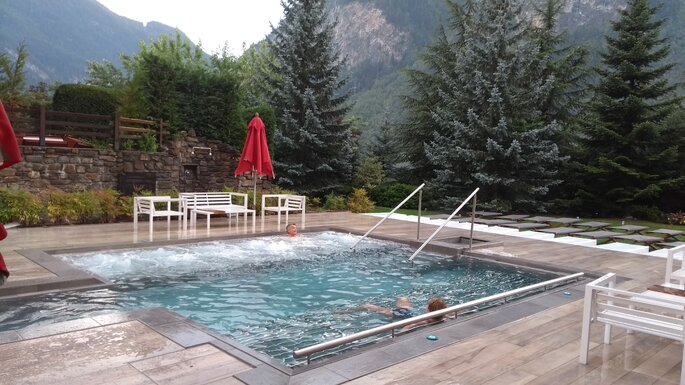 Un paio di ore di relax alle Terme dell'Hotel QC Terme Monte Bianco