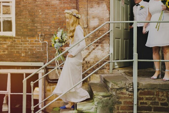 Real Wedding: Una boda hipster chic, con mucho color y tintes bohemios - Foto Fer Juaristi