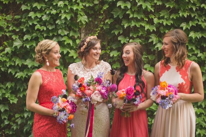 10 ideas geniales para que tu boda sea la más colorida - NBarrett Photography