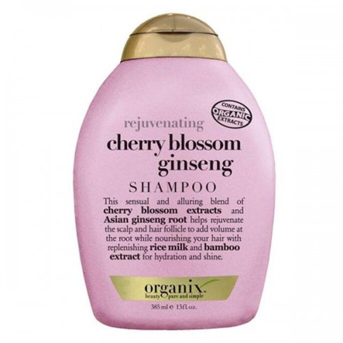 Shampoo Cherry Blossom Ginseng - Foto Organix Facebook
