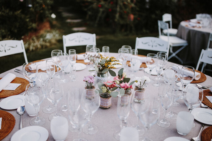 mesa de boda