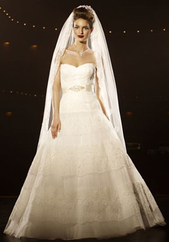 A-Linie Hochzeitskleid - Model 3195 von Lilly Passions
