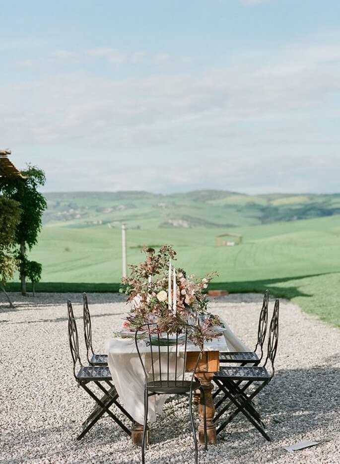 mariage country chic