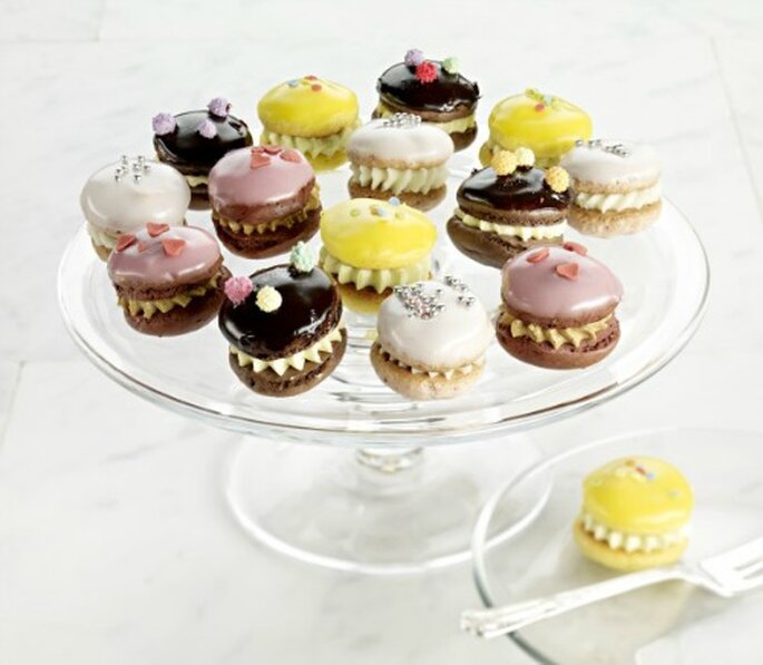 Mini whoopies comme dessert de mariage : top tendance ! - Source : Strawberry Mag