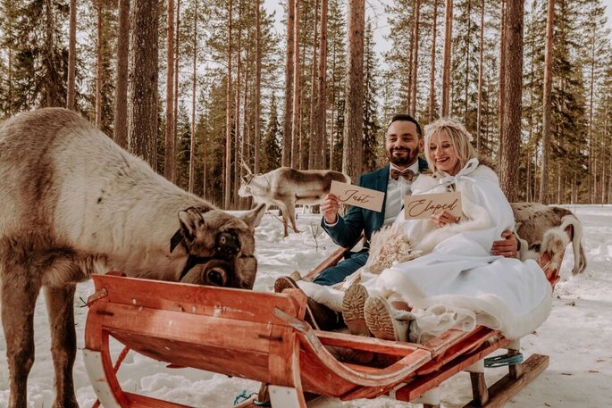 Mariage en Laponie