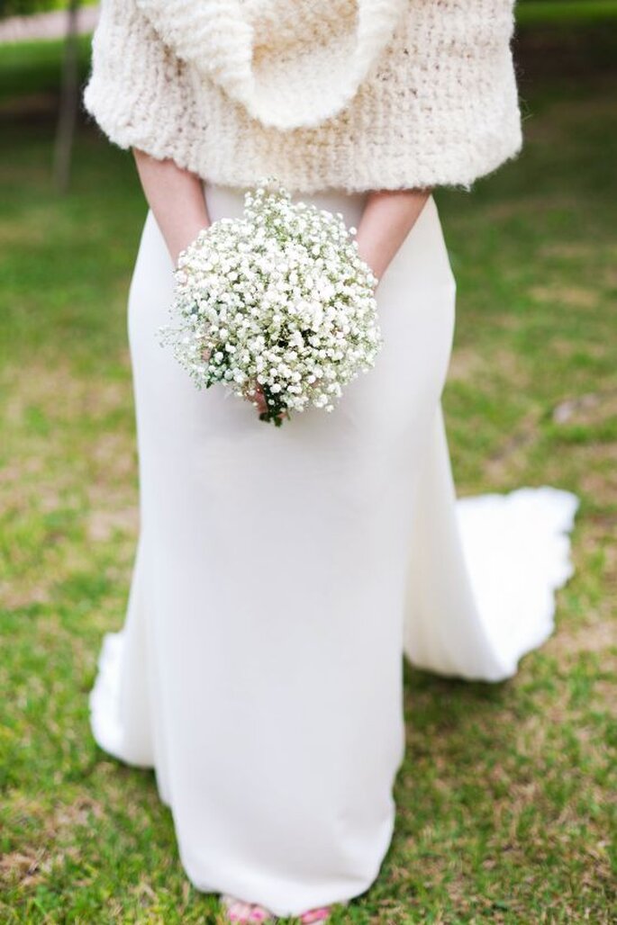 La novia y su ramo |Foto por En RouteFotography.