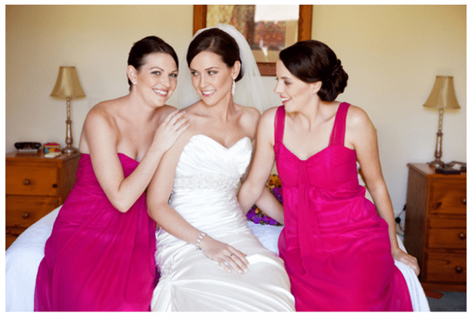 Vestidos para damas de boda en tendencia - Foto Naomi V Photography