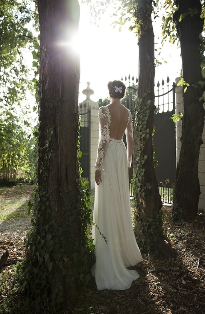 Vestido de novia ideal para una chica glam - Foto Berta Wedding