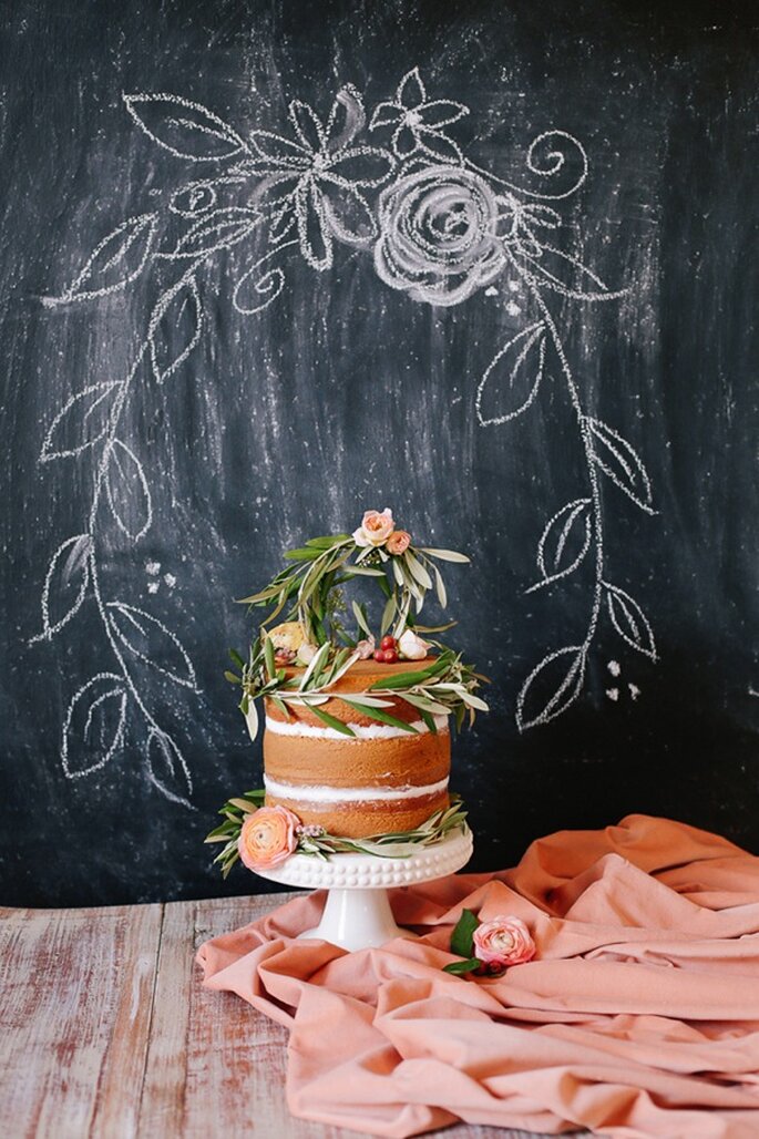Los mejores pasteles de boda con estilo rústico - Foto Annabella Charles
