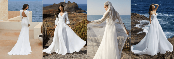 collage robe mariée simple