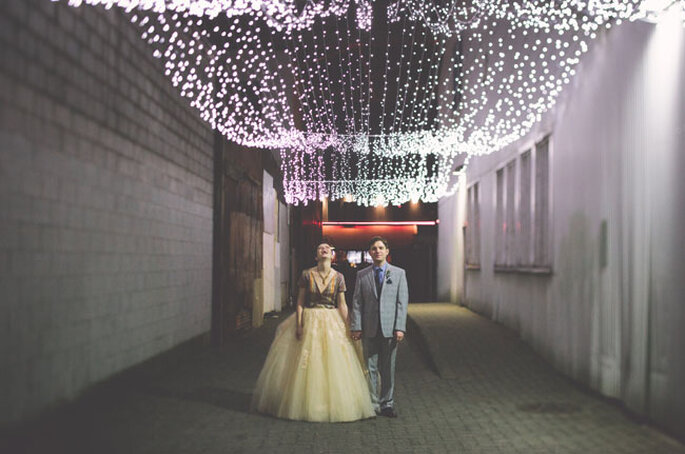 Una boda inspirada en la cultura pop y el estilo vintage - Foto The Nickersons