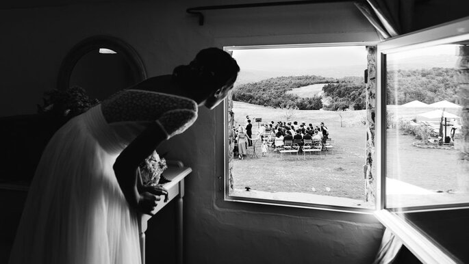 Lieu de réception pour organiser une cérémonie de mariage en plein air en Provence