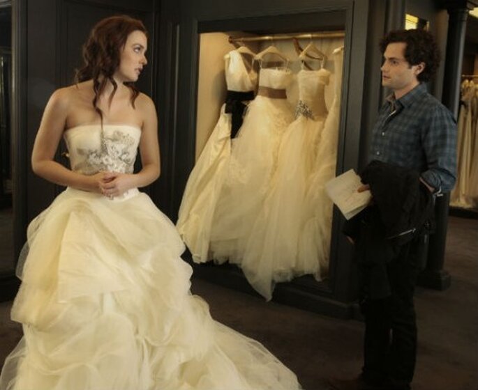 "La boda de Blair" un capítulo de "Gossip Girl". Foto. Gossip Girl, CW,Warner Brothers