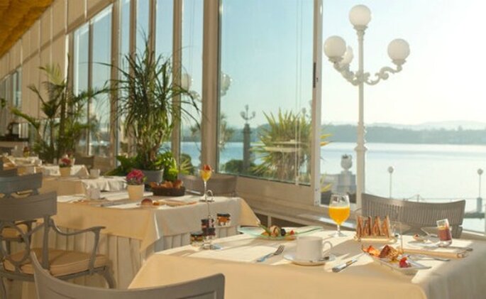 Desayuna viendo al mar en el Gran Hotel La Toja- Foto: Gran Hotel La Toja