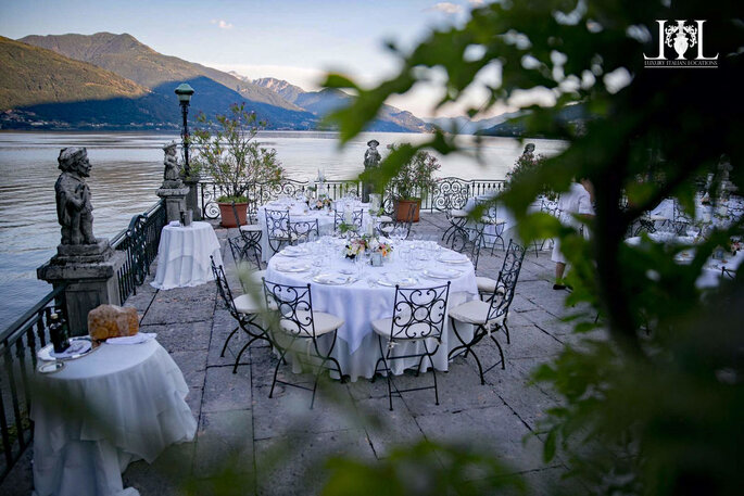 panorama sul lago di como