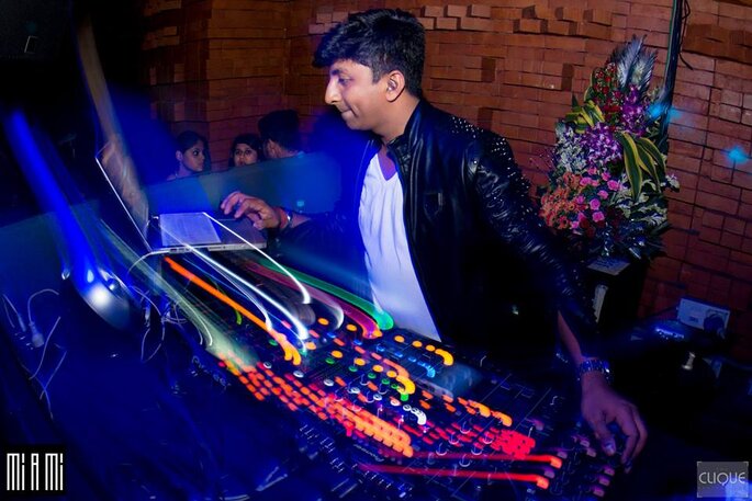 Photo: DJ Pranav Desai.