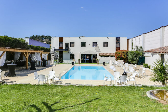 domaine avec jardin et piscine près d'Aix-en-Provence