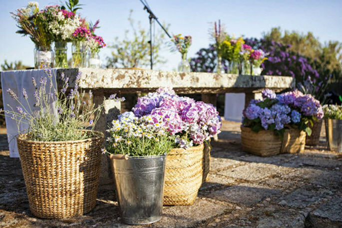 FLores boda