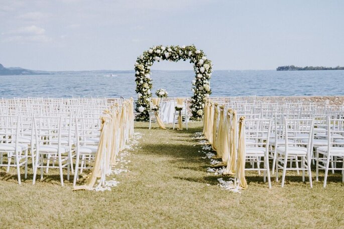 Matrimonio davanti al mare
