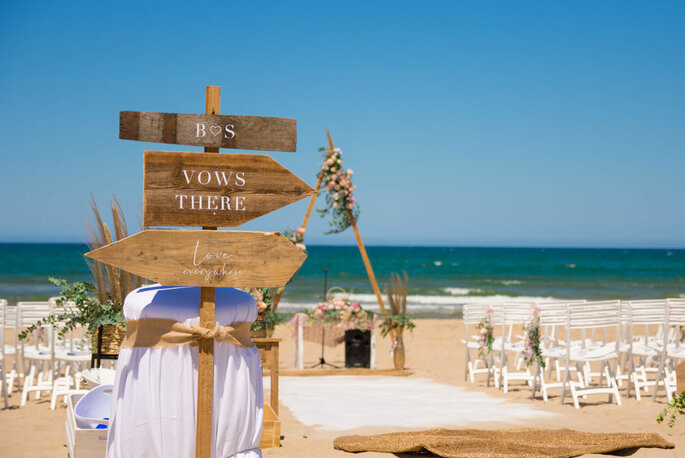 decoracion boda playa