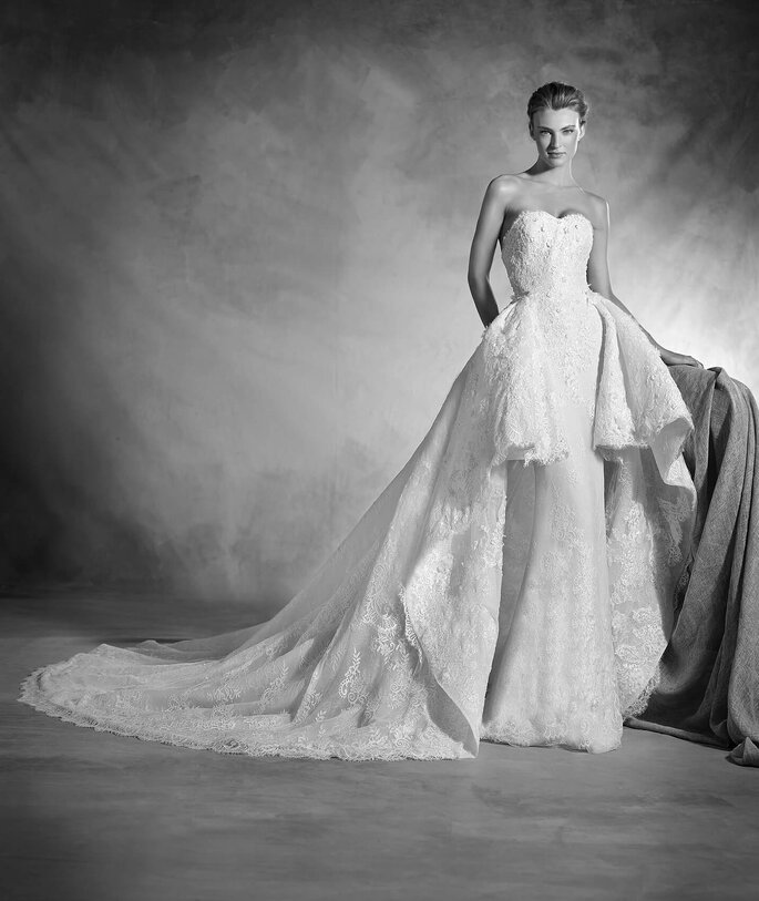 7 vestidos de noiva, 7 noivas diferentes:  ao estilo Hollywood! | Modelo Nancy de Pronovias