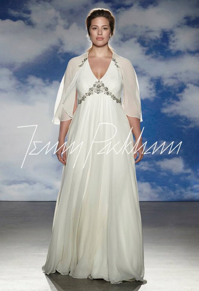 Vestidos de novia para chicas con talla grande - Jenny Packham