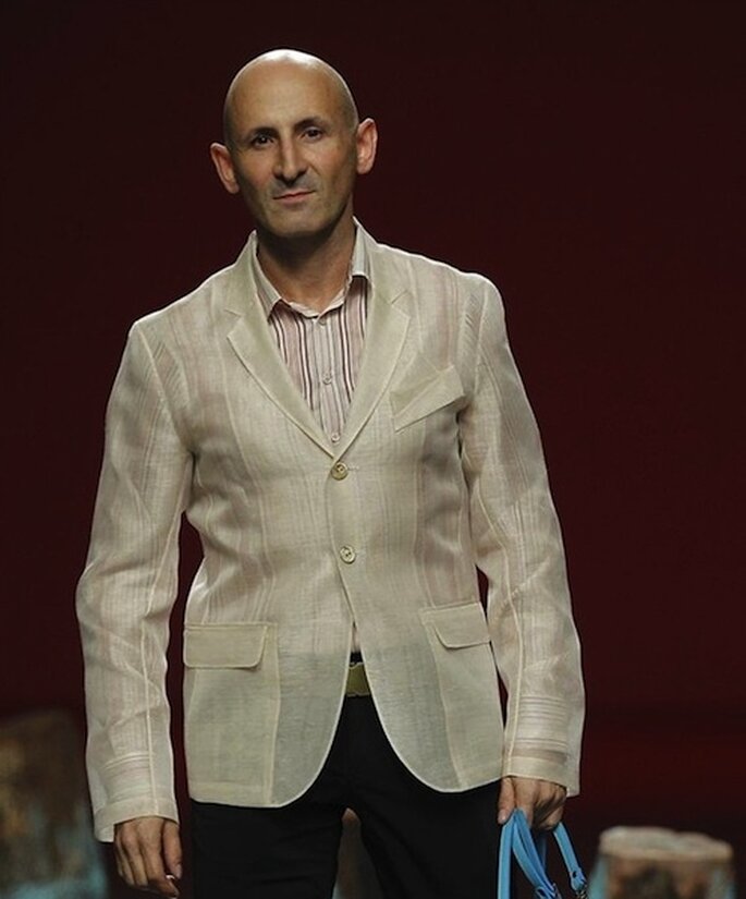 Modesto Lomba, diseñador y Presidente de la Asociación de Creadores de la Moda de España.