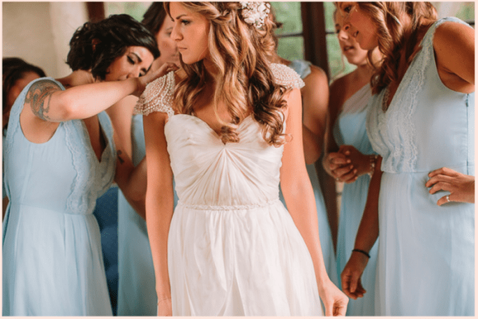 Una boda casual, rústica y encantadora en Oakland, California - Foto Danielle Capito