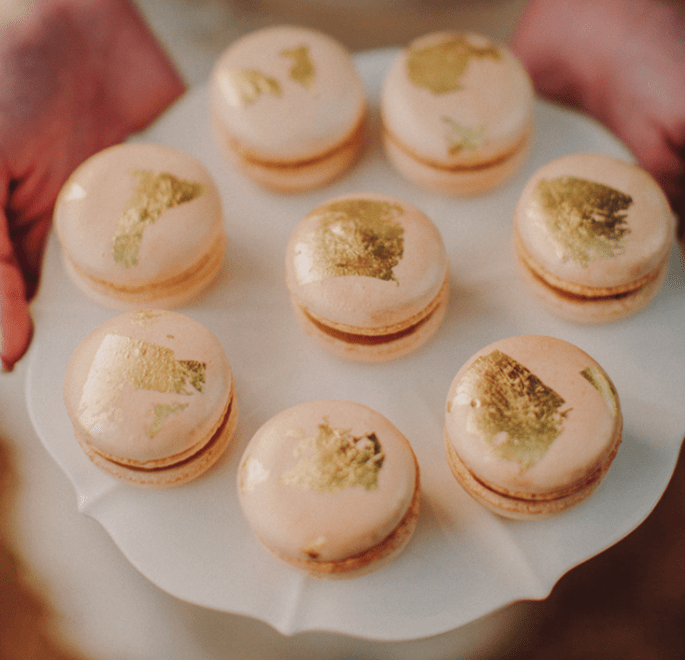 Macarons como postre para tu boda - Foto David Robertson