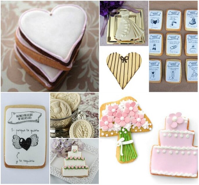 Galletas para novias de Cookie Couture, Cakes haute Couture, Carlota's, Florentine Cupcakes y Mr. Wonderful