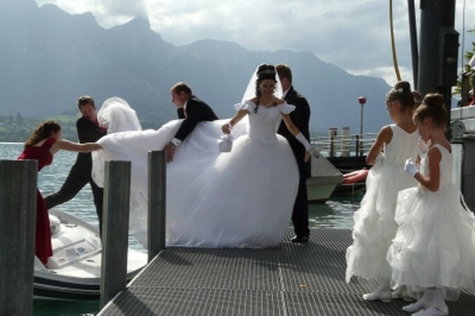 Bräute, die im Ausland heiraten, können auf einem Boot anreisen – Foto: daniel stricker/ pixelio.de