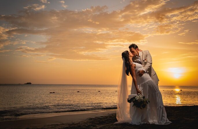 Luis Duncan Fotos boda en la playa