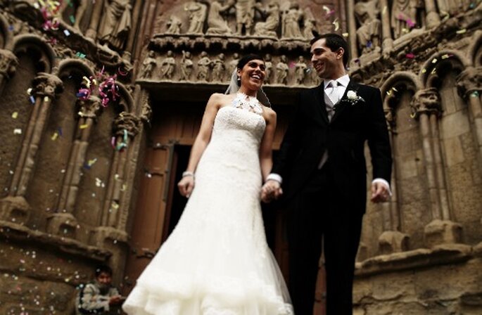 Die ökumenische Trauung: die Alternative für Ihre Hochzeit, damit der Traum von der kirchlichen Hochzeit nicht platzt bei verschiedenen Konfessionen. Foto: Roberto Ramos.