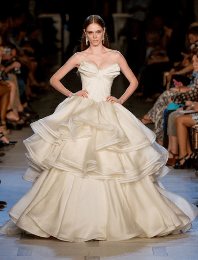 Vestido de novia Zac Posen primavera 2013 - Foto Zac Posen Facebook