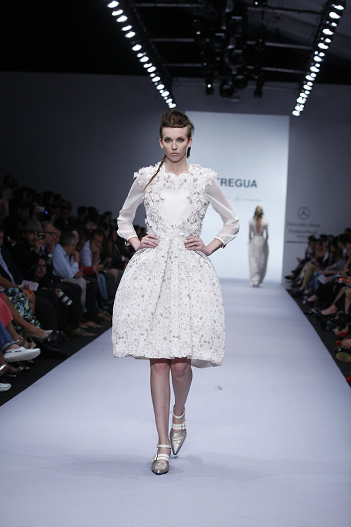 Vestidos de novia otoño 2014 Tregua - Foto Mercedes Benz Fashion Week México