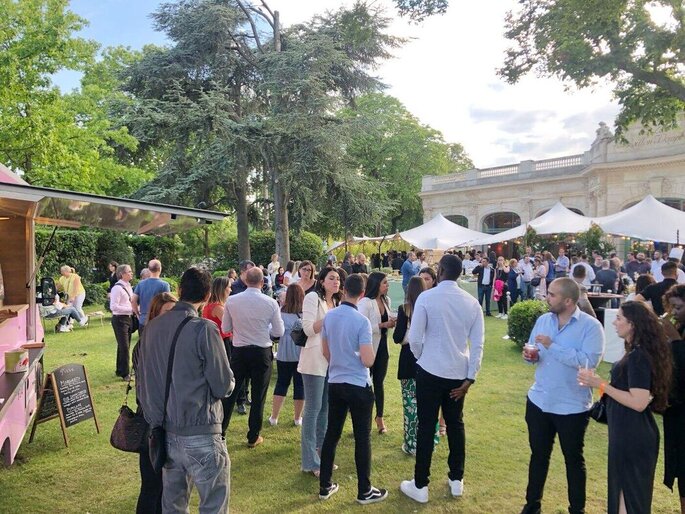 Foodtruck pour un cocktail de mariage