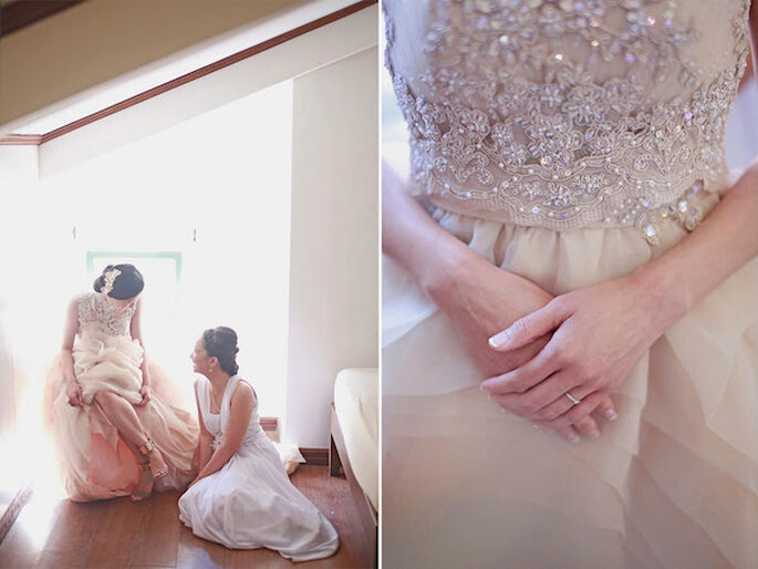 Real Wedding: Una boda perfecta en blanco - Foto Cherryblocks 