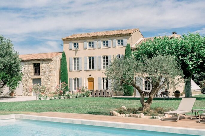 propriété de mariage avec piscine en Provence