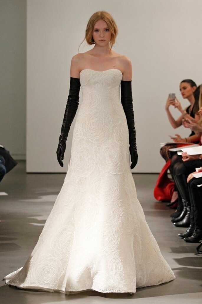 Vestido de novia Vera Wang colección primavera 2014