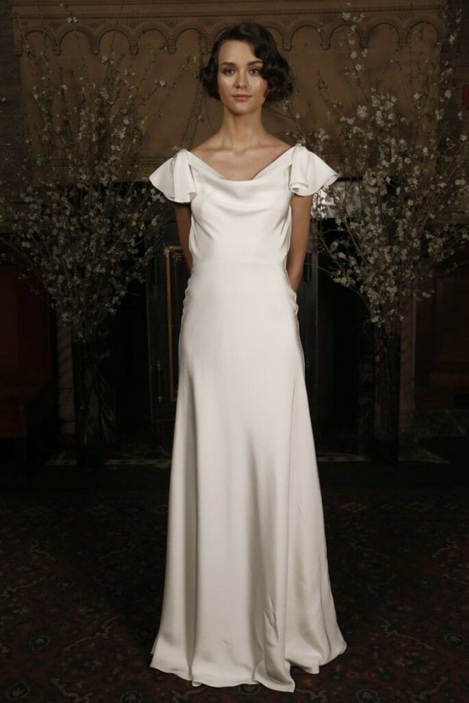 Vestidos de novia 2015 con estética minimalista - Austin Scarlett